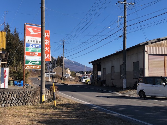 八ヶ岳の眺望あり